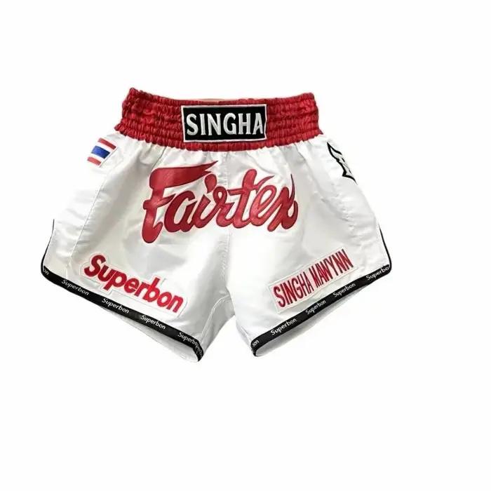 Muay Thai-Fairtex unisexe boxe MMA entraînement short de gymnastique Kickboxing combat Sport Fitness