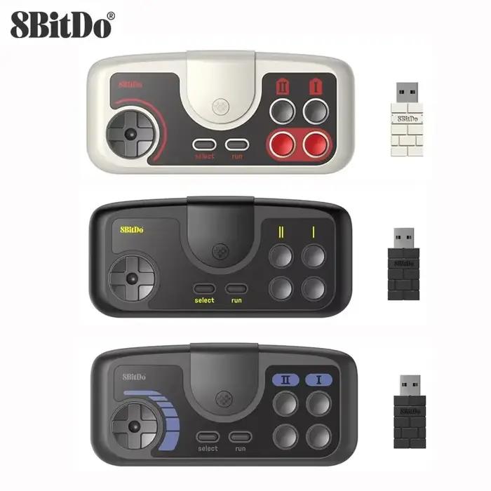 8Bitdo PCE 2.4G/TG 16/PCE Core 2.4G Support de manette de jeu sans fil pour moteur PC mini & moteur