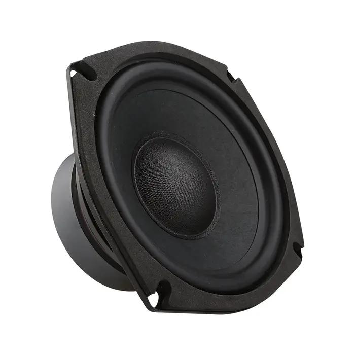 AIYIMA 1PC Haut-parleur Subwoofer 5,25 pouces, Driver Sonore 4/8 Ohm 120W, Colonne de Son, Home Ciné