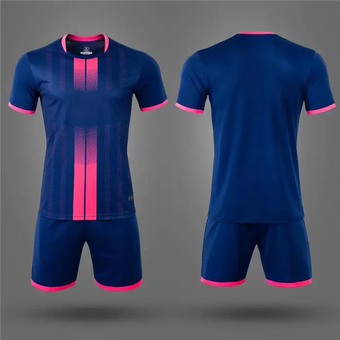 Ensemble de Football pour hommes, femmes et enfants, uniforme de volley-ball à manches courtes, mail