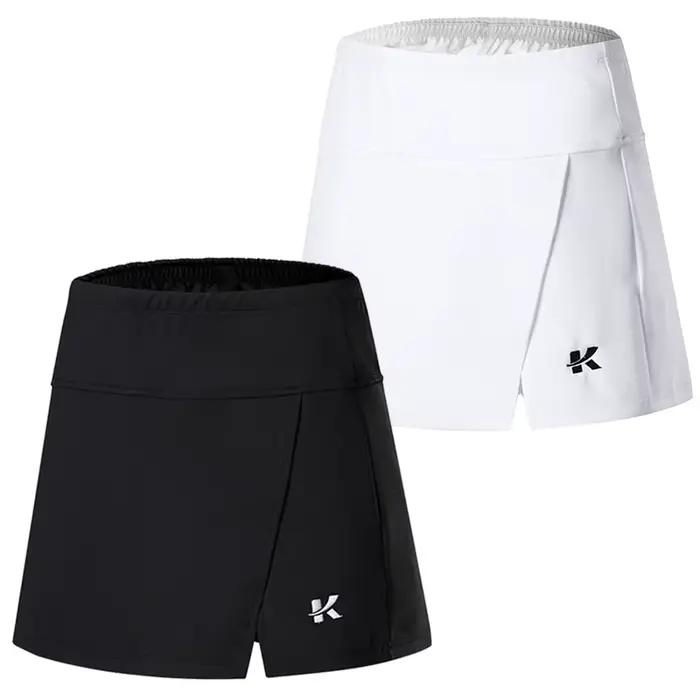 Jupe de sport d'été avec short pour femme, séchage rapide, tennis, badminton de table, anti-fuite, y