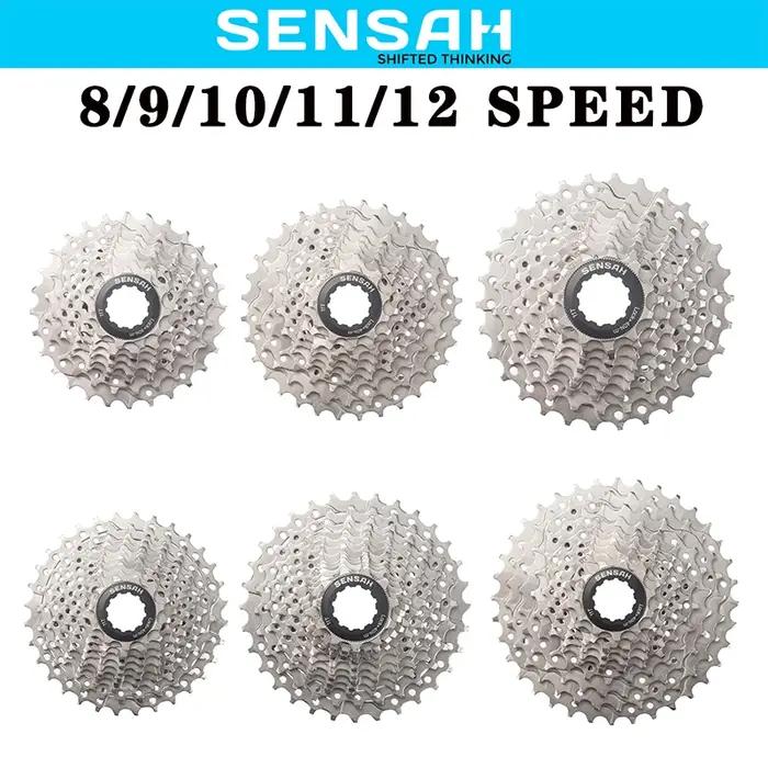 SENSAH 8/9/10/11 vitesses Cassette de vélo de route 11V 23T/25T/28T/30T/32T/34T/36T roue libre de vé