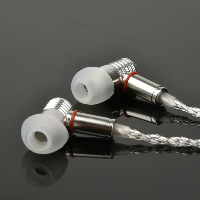 Tiandirenhe-Écouteurs MMCX HiFi, câble en argent regardé 99.999% haut de gamme, membrane composite l