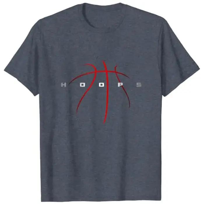 T-shirt de basket-ball en déclin, vêtements de sport, plus tard