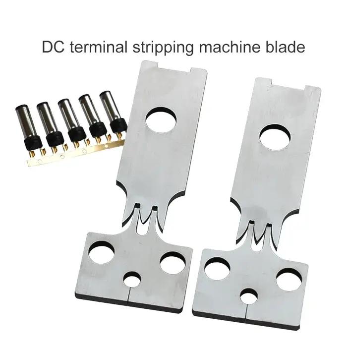 Lames de sertissage pour terminaux BORX OTP, Lame en acier pour applicateur de bornes, pour machine
