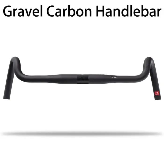 Nouveau Guidon de Vélo en Carbone pour Gravel 2026 – Grand Guidon Évasé pour Vélo de Cross-Country et de Route – Guidons de Cyclisme 400/420/440mm