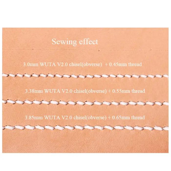 WUTA 70-120m fil ciré rond cordon de réparation chaîne Polyester ligne de couture à la main pour Bra