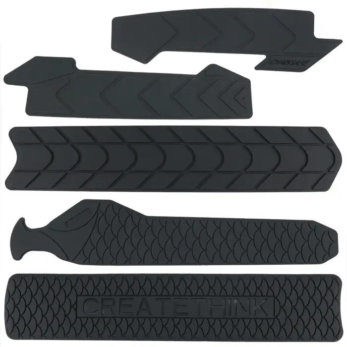 Protecteur de chaîne de vélo de route et vtt, protection de cadre de vélo en Silicone, couverture au