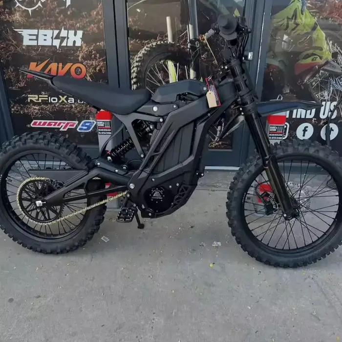 Vélo Électrique Original E Ride Pro-SS 3.0 5000W Puissance Double Batterie 60V 80Ah Vélo Tout-Terrain Pour Adultes Haute Vitesse Autonomie Longue Traversée Terrain Accidenté Sécurité Fiabilité