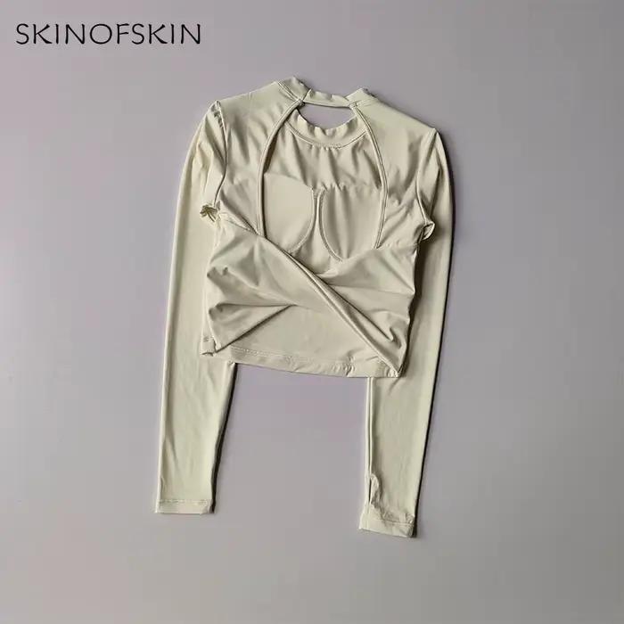 Haut de sport dos nu Sexy pour femmes, nouveau Style, grand costume de Yoga, T-shirt de Fitness à ma