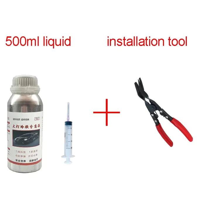 Liquide de démontage de phares de voiture, 500ml, outils de séparation de colle froide légère, Kit d