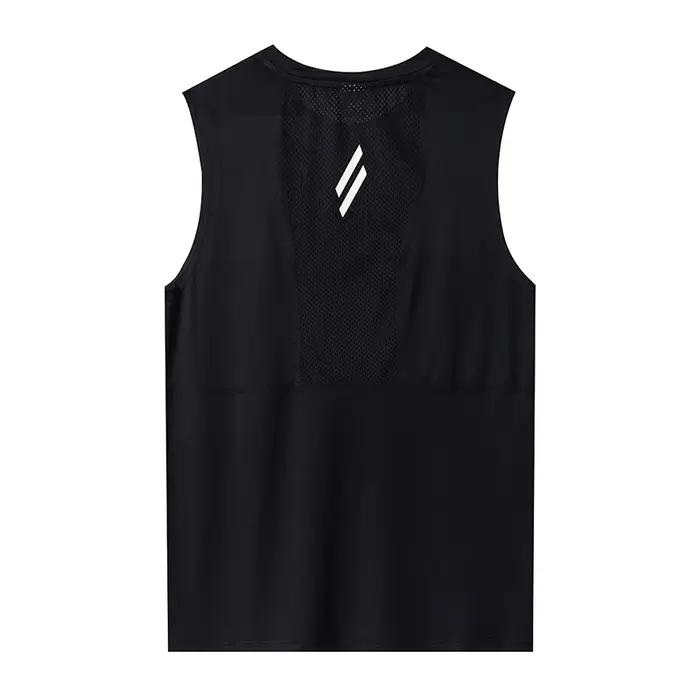 Débardeur de gymnastique pour hommes, chemise de Fitness sans manches, maille respirante, gilet de s