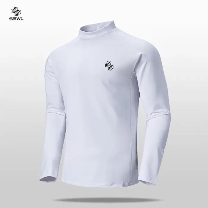 SBWL hommes de haute qualité cyclisme randonnée sports de plein air à manches longues T-shirt loisir