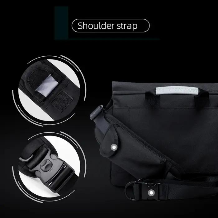 Sacs à main multicouches personnalisés de Style coréen pour hommes, sac à bandoulière étanche pour a