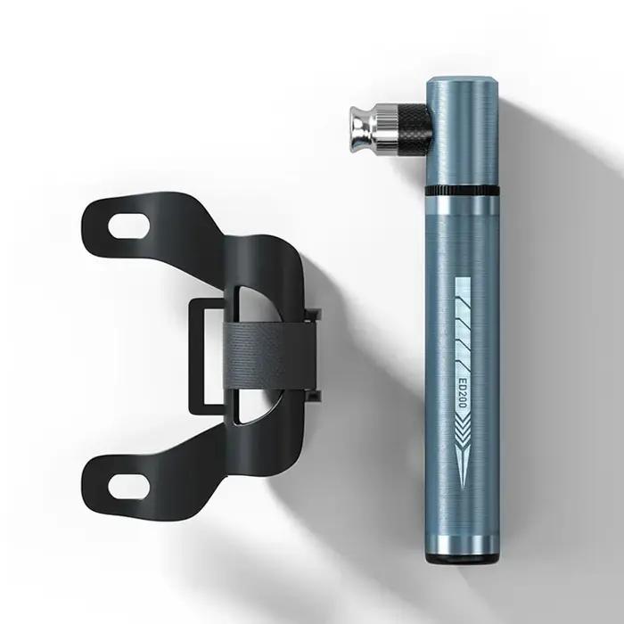 Mini pompe à vélo en alliage d'aluminium compacte pour cyclisme et randonnées, avec valve Presta pour vélos de route et VTT