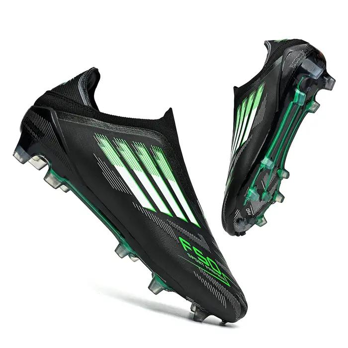 Chaussures de football pour hommes, équipement Durable, chaussures de sport de plein air à ongles lo
