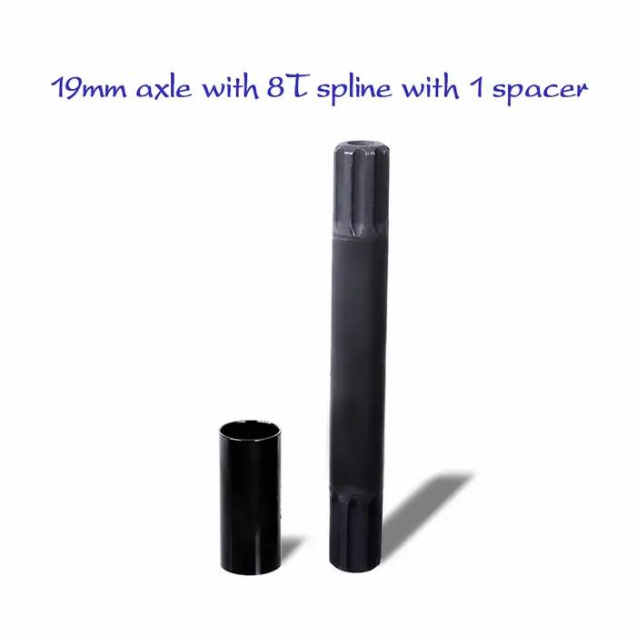Kit de manivelle Funsea pour BMX Big Cruiser Wheelie Stunt Bike, avec moyeu central 170 mm, bras en
