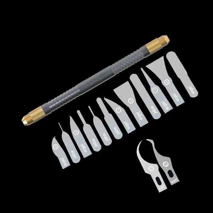 Ensemble d'outils de suppression de bord de CPU pour téléphone portable, réparation de puce IC, lame
