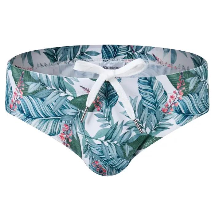 Maillot de bain homme Jockmail push-up multicolore troncs boxer sexy respirant shorts plage