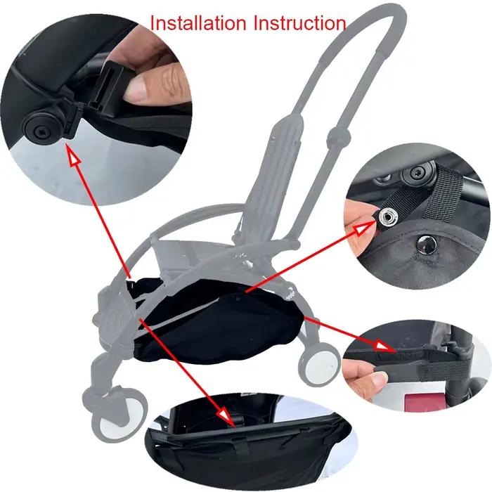 MomTan ® Panier commercial compatible avec les poussettes YoYo, YoYo2 et YOYO 3 (NON POUR AUTRES S