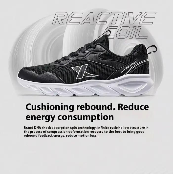 Chaussures de course Xtep respirantes pour hommes baskets confortables durables rebond printemps 2020