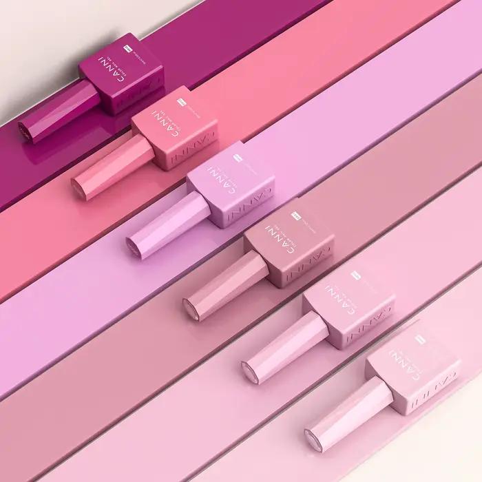 9ml CANNI HEMA/TPO gratuit couleur rose nu vernis à ongles couverture complète Semi Permanent longue