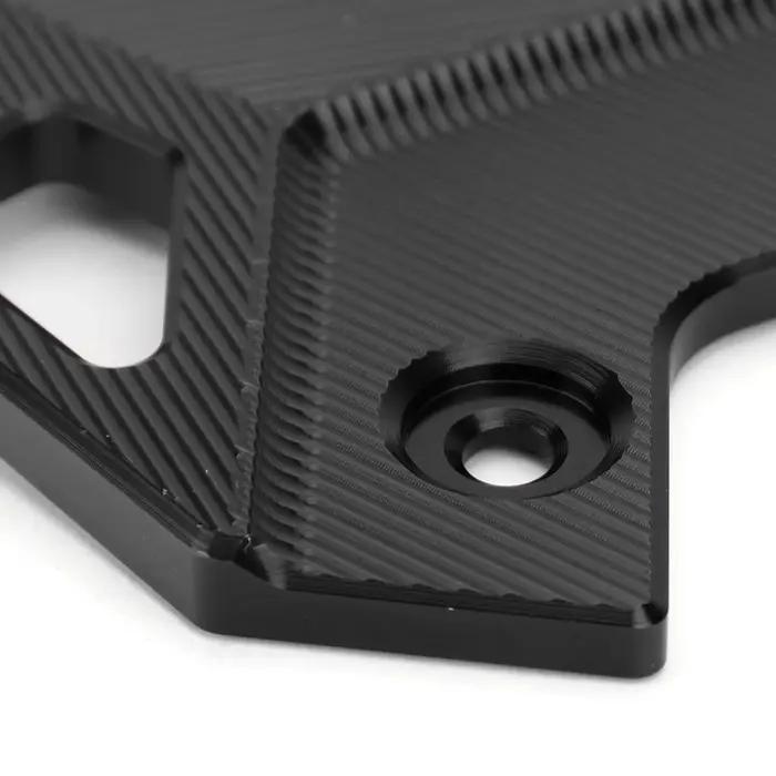 Repose-pieds de moto, plaques de talon