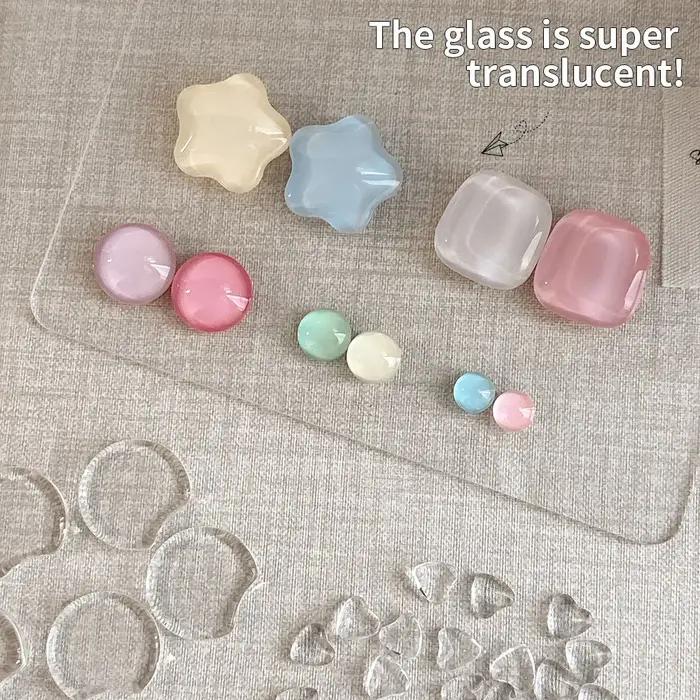 Mini cartes de pratique à affichage rond, Kit de formation des ongles en Gel Transparent, vernis Gel