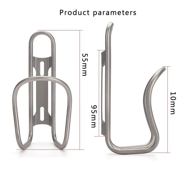 Porte-bouteille de vélo en titane ultraléger porte-bouteille vtt support de bouteille de vélo de rou