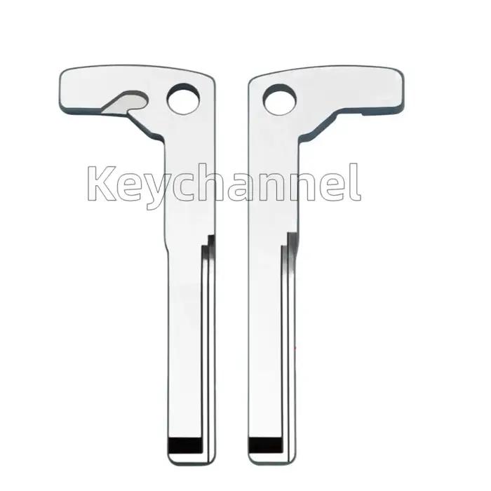 Keychannel 10 pièces Lame de clé de voiture d'urgence HU64, lame vierge pour clé intelligente, pour