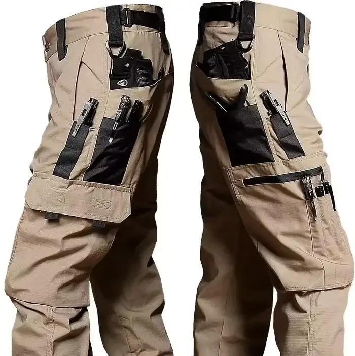 Pantalons tactiques pour hommes, pantalons imperméables, pantalons de sport décontractés pour hommes