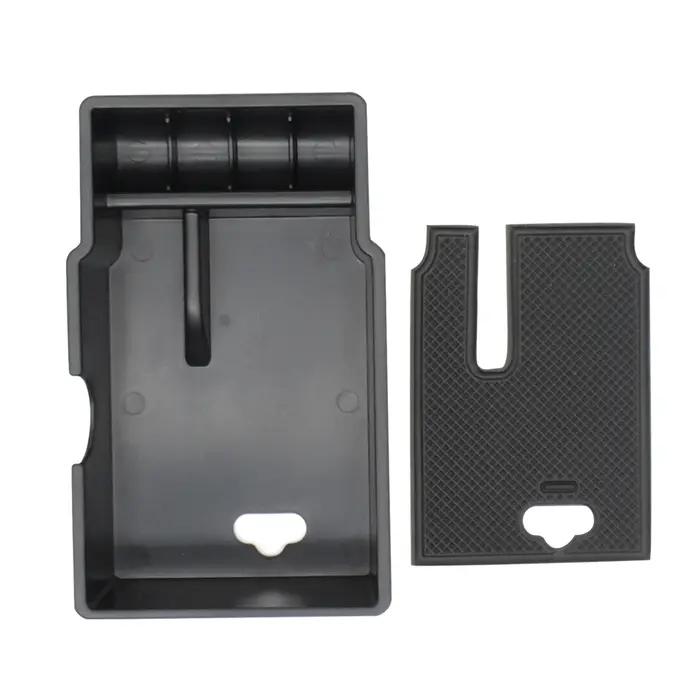 Pour Fiat 500X accoudoir boîte de rangement Console centrale organisateur conteneur plateau gant cas