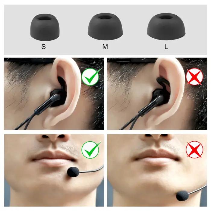 Écouteurs intra-auriculaires pour arbitre, Interface USB-C de Type C, pour EJEAS V6 Pro V4C Plus Q8