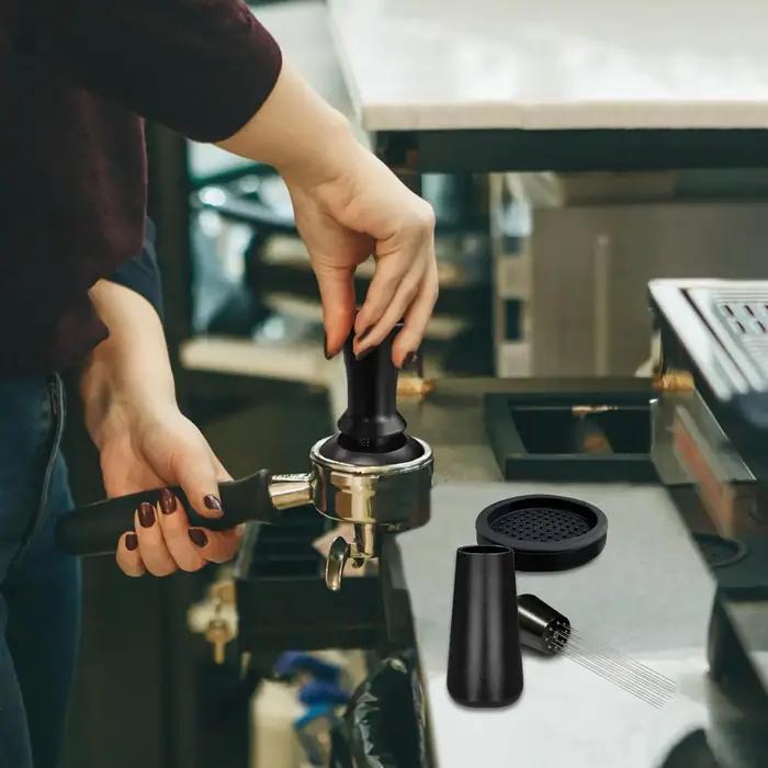 Kit d'accessoires pour expresso, 22 pièces, 51/58mm, Kit Barista avec outil WDT, pichet à mousse de