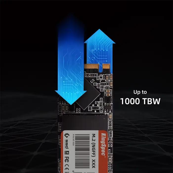 KingSpec M2 SSD 512GB SATA SSD 1TB 128GB 256GB 2T 4T ssd M.2 Ssd 2280 NGFF disque dur interne disque