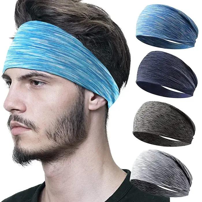Bandeau de sport Ultra-fin, respirant et absorbant, bandeau pour cheveux, doux et lisse, pour fitnes