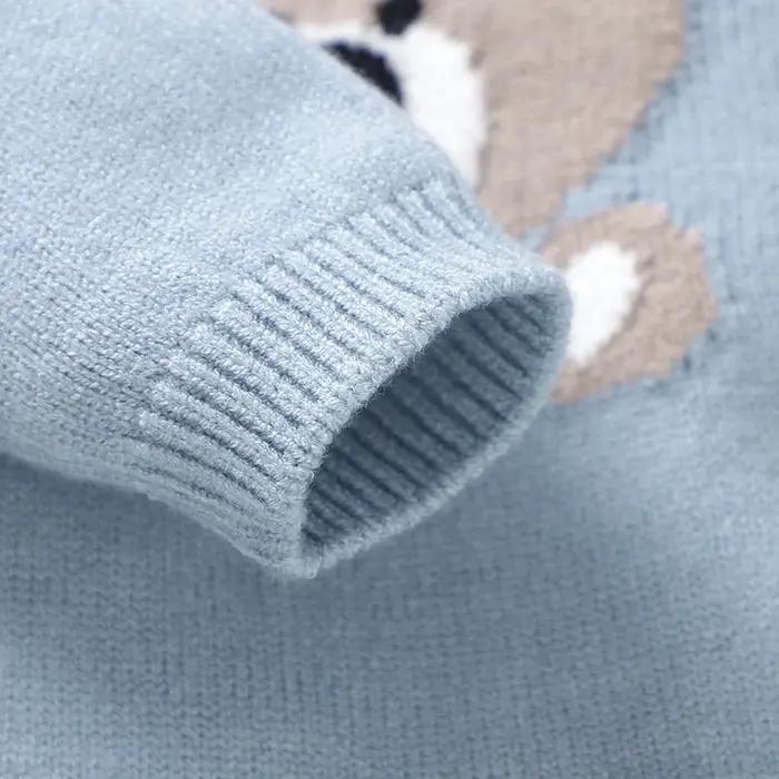 0-18m bébé barboteuses chapeaux ensembles printemps automne hiver bleu à manches longues tricoté nou