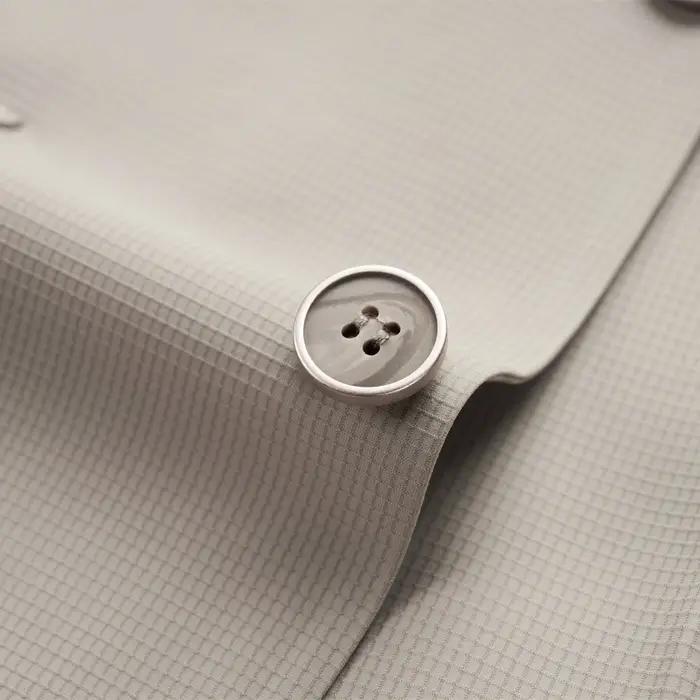 Blazer Décontracté Homme Soie de Glace Sans Couture Haute Élasticité Protection Solaire Veste d'Été