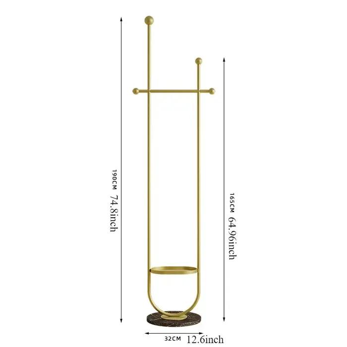 Support de Pied Moderne Design Élégant pour Chambre Salon Bureau Organiser Vêtements Accessoires Occasions Spéciales
