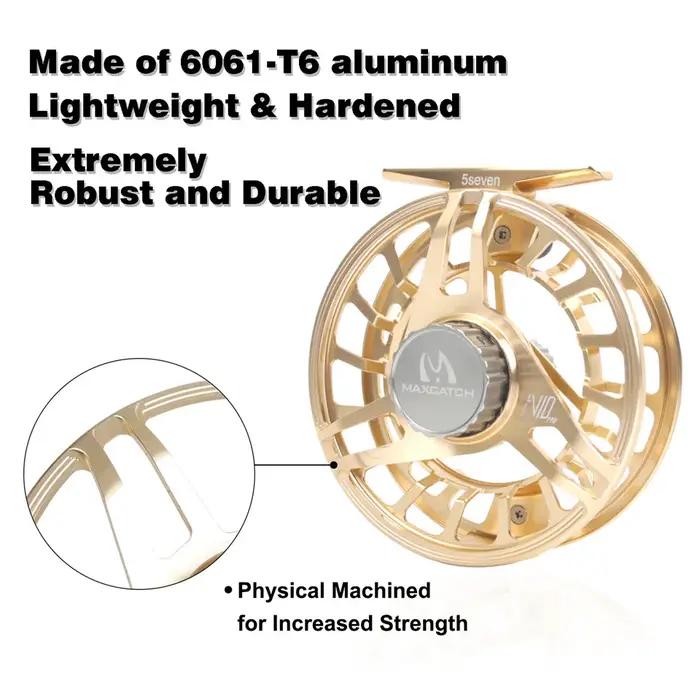 Maximumcatch AVID PRO 3-11wt moulinet de pêche à la mouche Super grand arbre CNC usiné 6061T6 alumin