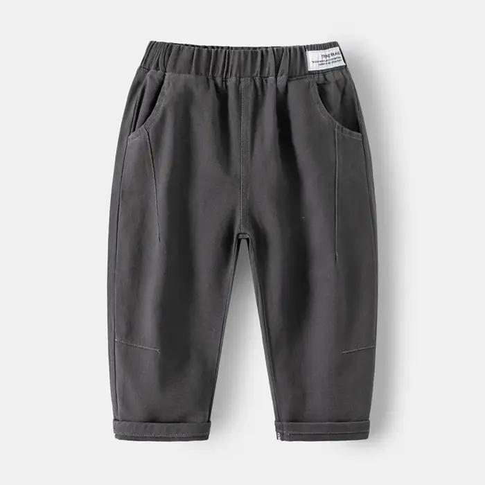 Pantalons pour garçons printemps automne pantalons pour enfants vêtements pour enfants en coton pant