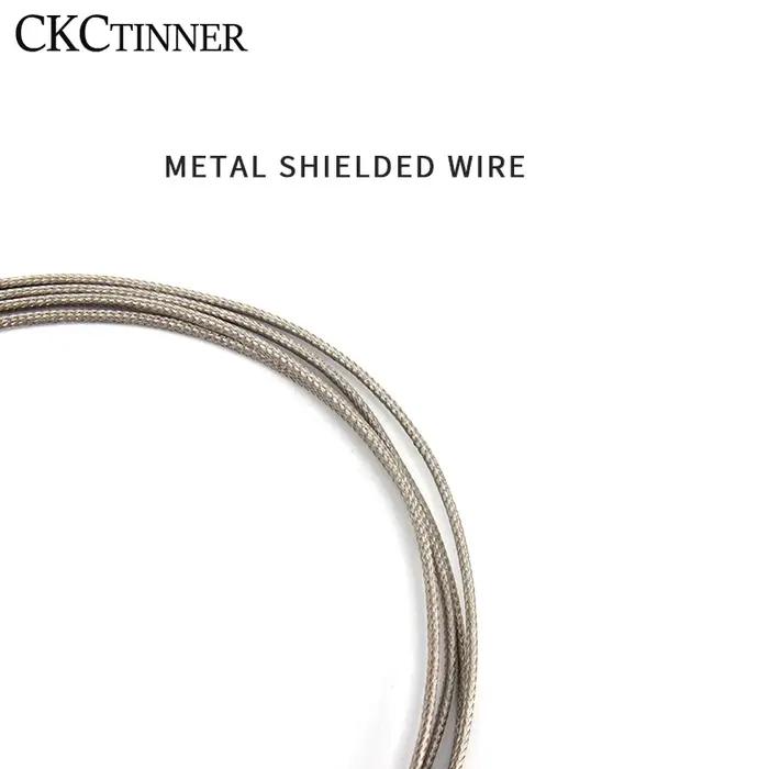 Thermocouple de Type K 4x30mm, 1/2/3/4/5M, Type de sonde, fil tressé blindé, capteur de température
