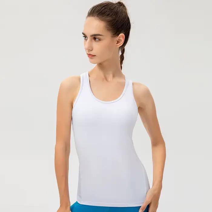 T-shirt sport femme décontracté yoga course gym séchage rapide manches courtes entraînement