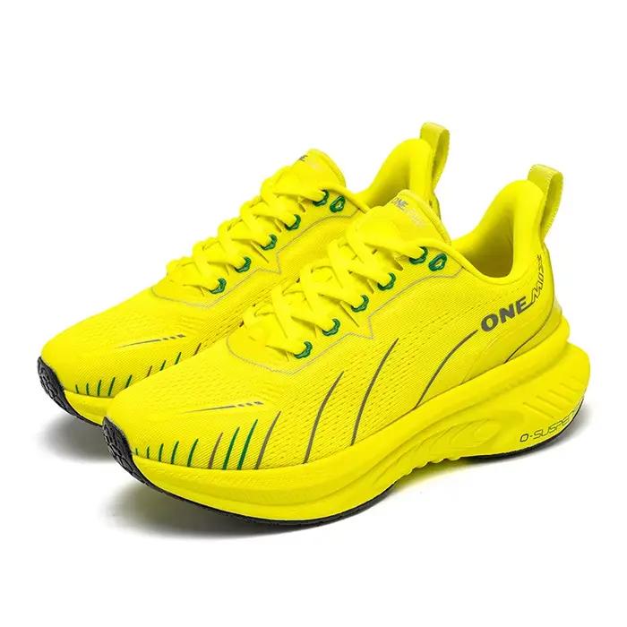 Chaussures de course route homme taille 47 baskets maille respirante jogging été amorti exceptionnel semelle adhérente confortable sport adapté occasions spéciales