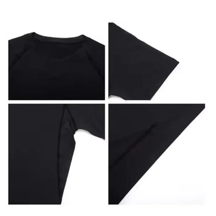 Nouveau T-shirt de compression pour homme, fitness, gym, super-héros, sport, course à pied, Rashgard