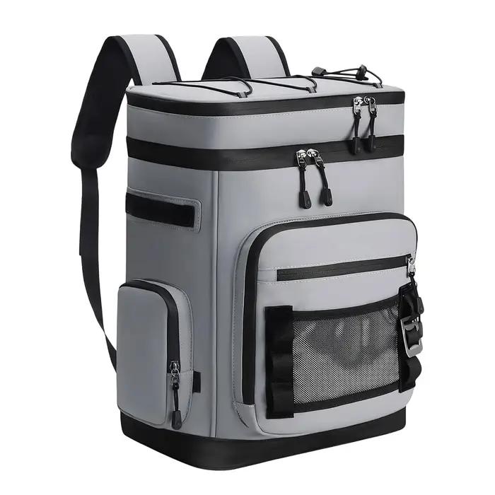 Sac à dos isotherme imperméable de grande capacité 30L, sac à dos isotherme anti-fuite pour le campi