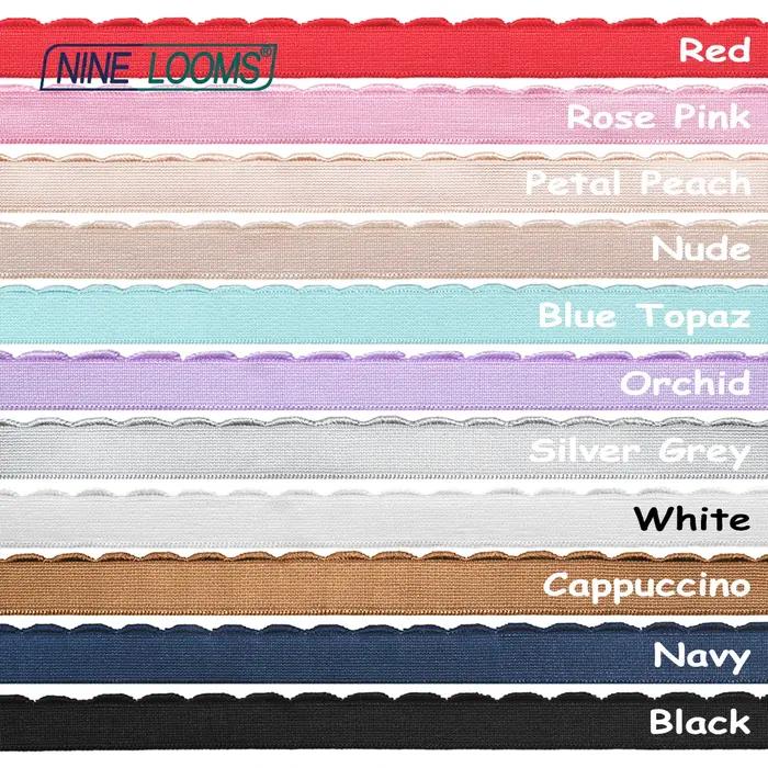 Neuf LOOMS – sangle de soutien-gorge en Picot, bande élastique, sous-vêtements, vêtements faits main
