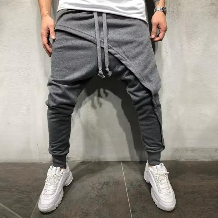Pantalon Cargo Streetwear pour Hommes Mode Urbaine Polyvalent Multi-Couleurs avec Poches Survêtement Occasions Spéciales
