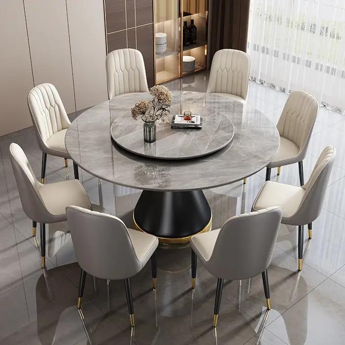 Tables de cuisine de luxe haut chaud garder la décoration Tables à manger Design français Tavolo Rou