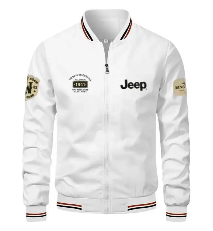 Nouvelles vestes à col de baseball Jeep 2026 de haute qualité pour le printemps et l'automne, hauts